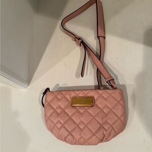 Marc Jacobs Quilted Pink Crossbody Bag